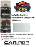 LA7W /A7W Reflex Silver Basecoat VW Spray Paint 300 Grams