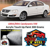 Variety Paints LB9A/B9A Candyweis VW Acrylic Touch Up Paint 