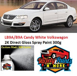 LB9A/B9A Candyweis VW 2K Direct Gloss Touch Up Paint 300 Grams 