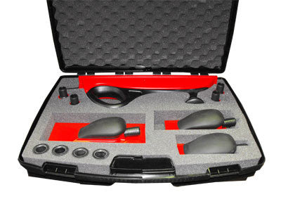 Dust Extraction Blocks & Connectors in a Plastic Case