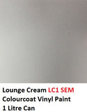 Lounge Cream LC1 SEM Colourcoat Vinyl Paint 1 Litre Can