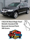 C9Z/LC9Z Black Magic Pearl Metallic VW  Basecoat Aerosol Paint 300 Grams