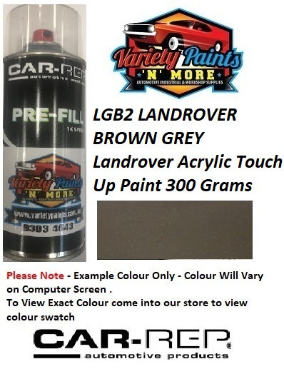 LGB2 LANDROVER BROWN GREY Landrover Acrylic Touch Up Paint 300 Grams