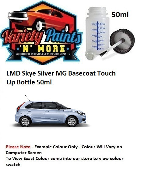LMD Skye Silver MG Basecoat Touch Up Bottle 50ml