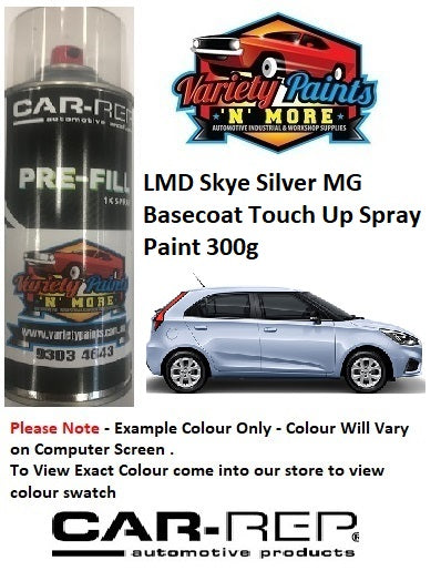 LMD Skye Silver MG Basecoat Touch Up Spray Paint 300g