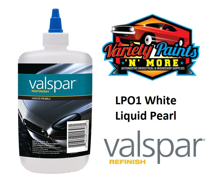 LP01 Valspar White Liquid Pearl Tint 200ml