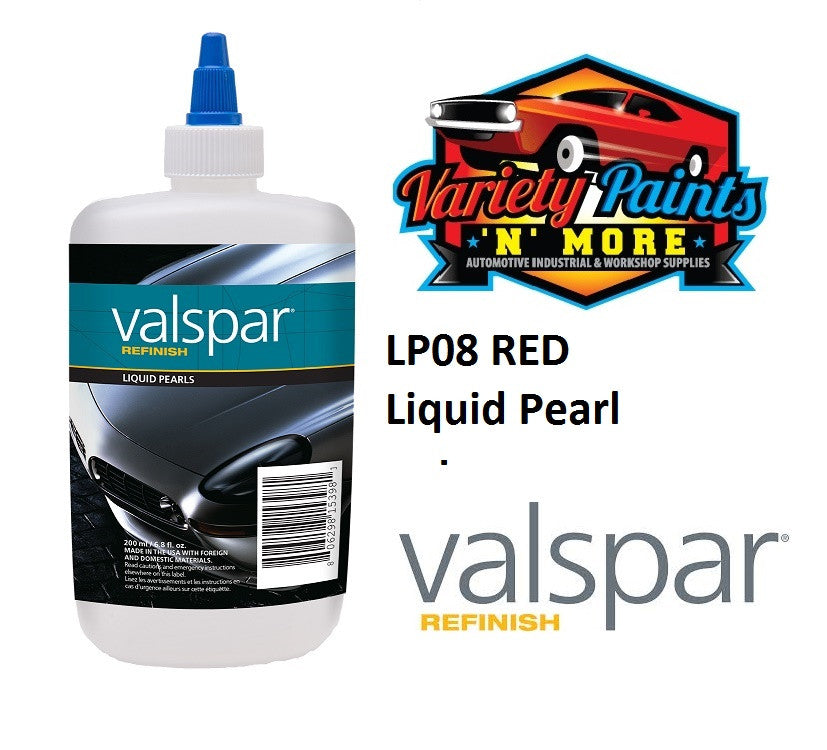 LP08 Valspar Red Liquid Pearl  200ml