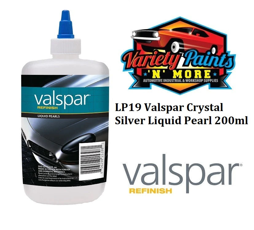 LP19 Valspar Crystal Silver Liquid Pearl 200ml
