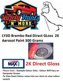 LY3D Brembo Red Direct GLoss 2K Aerosol Paint 300 Grams 