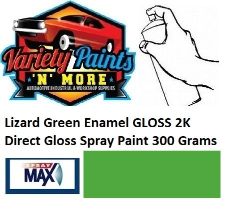 Lizard Green Enamel GLOSS 2K Direct Gloss Spray Paint 300 Grams
