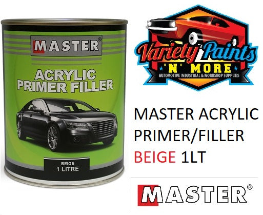 MASTER ACRYLIC PRIMER/FILLER - BEIGE 1LT 