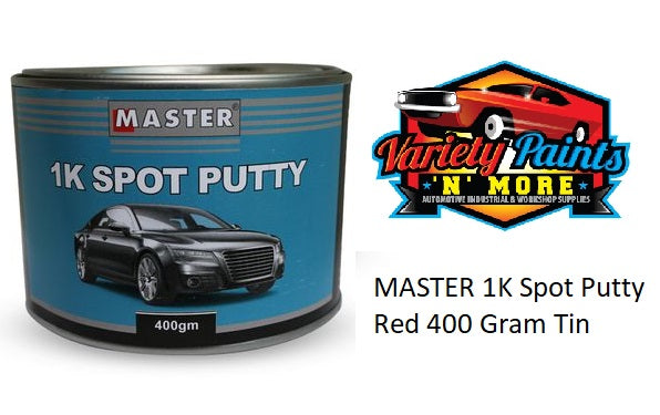 Master  1K Spot Putty Red 400 Gram Tin