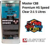 Master C88 Premium HS Speed Clear 2:1 5 Litres