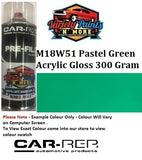 M18W51 Pastel Green Acrylic Gloss 300 Gram