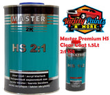 Master Premium HS Clear Coat 1.5Lt 2:1 Kit 