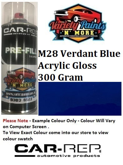 M28 Verdant Blue Acrylic Gloss 300 Gram