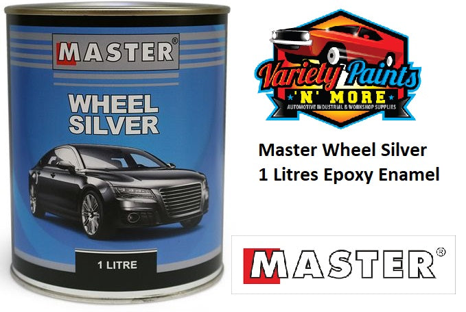 Master Wheel Silver Epoxy Enamel 1 Litre