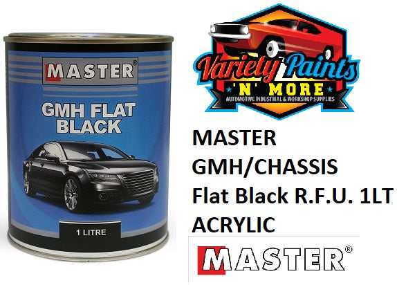 MASTER GMH/CHASSIS  Flat Black R.F.U. 1LT GMH1 ACRYLIC