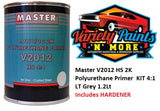 MASTER V2012 HS 2K Primer GREY 4:1 1.2 Litre KIT 