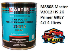 M8808 Master V2012 HS 2K Primer GREY 4:1 Grey 4 Litres