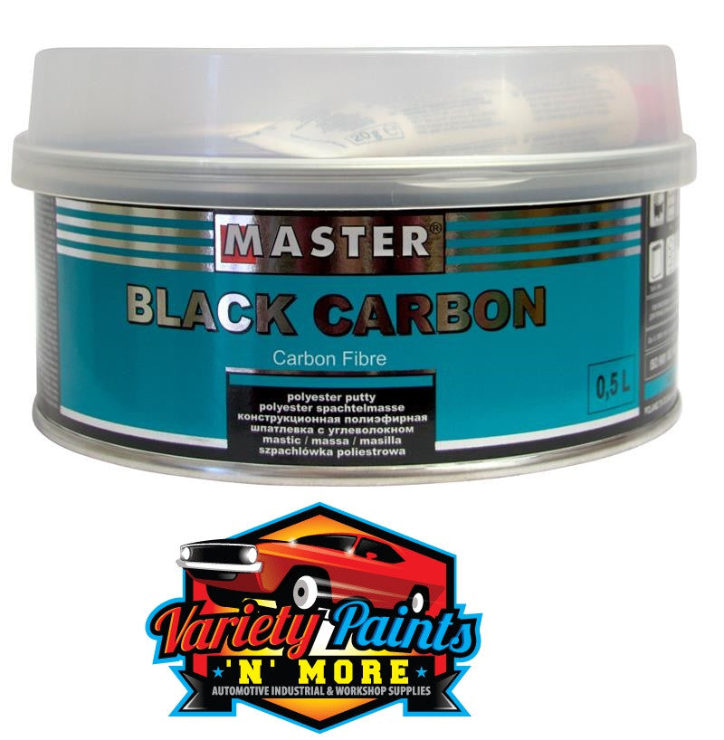 Master Black Carbon Reinforced Polyester Filler 500ml
