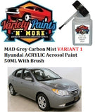 MAD Grey Carbon Mist VARIANT 1 Hyundai ACRYLIC Aerosol Paint 50ML