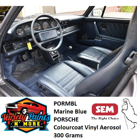 PORMBL Marine Blue PORSCHE Colourcoat Vinyl Aerosol 300 Grams