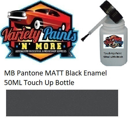 MB Pantone MATT Black Enamel 50ML Touch Up Bottle