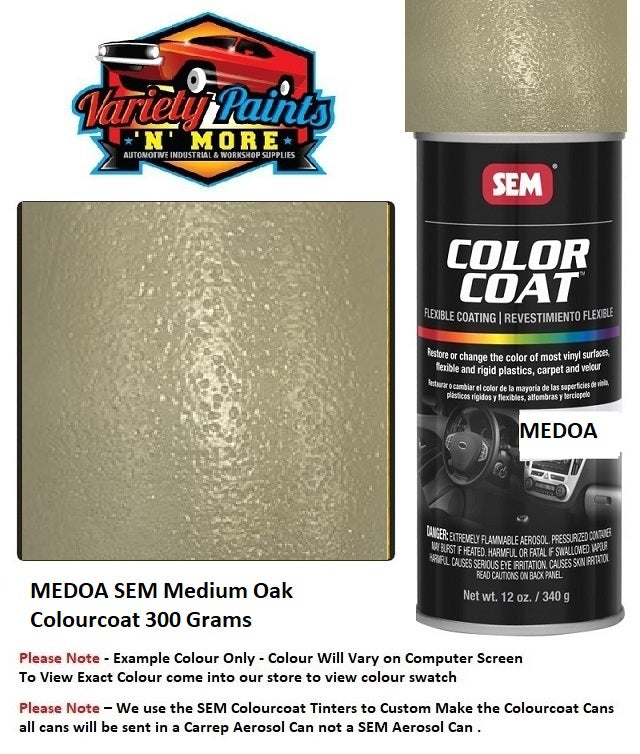 MEDOA SEM Medium Oak Colourcoat Vinyl Aerosol 300 Grams