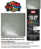 MERCDGR W209 2003 CLK Dark Slate Grey SEM Colourcoat Vinyl Aerosol 300 Grams 