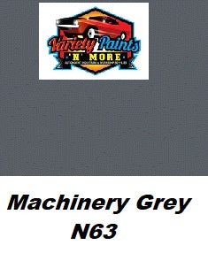 Machinery Grey N63 Industrial Enamel 4 Litres
