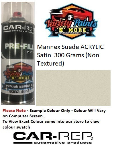 Mannex Suede ACRYLIC MATT  300 Grams (NON Textured Colour Match)