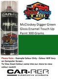 MCCL McCloskey Digger Green Gloss Enamel Touch Up Paint 300 Grams V 6652 1IS 81A