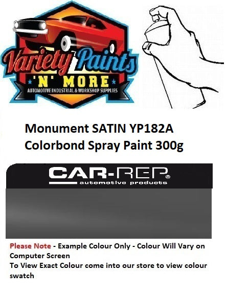 Monument SATIN YP182A Colorbond Spray Paint 300g