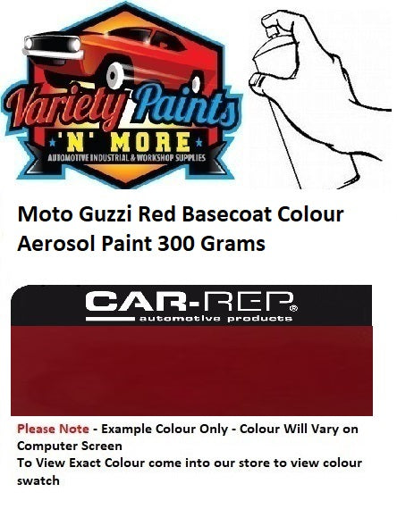 Moto Guzzi Red Basecoat Colour Aerosol Paint 300 Grams