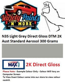 N35 Light Grey Direct Gloss DTM 2K Aust Standard Aerosol 300 Grams 