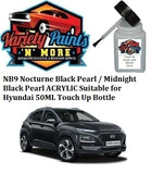 NB9 Nocturne Black Pearl / Midnight Black Pearl Acrylic Suitable for Hyundai 50ML Touch Up Bottle