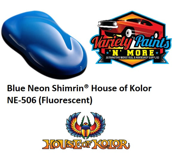Blue Neon Shimrin  House of Kolor NE-506 (Fluorescent) 946ML