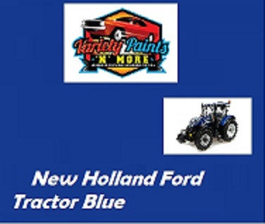AU492 New Holland Ford Tractor Blue 4 Litre Quick Dry Enamel Paint