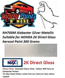NH700M Alabaster Silver Metallic Suitable for HONDA 2K Direct Gloss Aerosol Paint 300 Grams