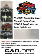 NH700M Alabaster Silver Metallic Suitable for HONDA Acrylic Aerosol Paint 300 Grams