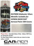 NH700M Alabaster Silver Metallic Suitable for HONDA BASECOAT Aerosol Paint 300 Grams
