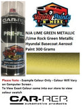 NJA LIME GREEN METALLIC /Lime Rock Green Metallic Hyundai BASECOAT Aerosol Paint 300 Grams  
