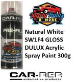 Natural White SW1F4 GLOSS DULUX Acrylic Spray Paint 300g 
