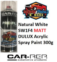 Natural White SW1F4 MATT DULUX Acrylic Spray Paint 300g 