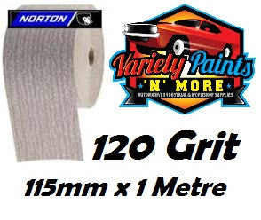 SMIRDEX 1 Metre Length NoFil 115mm x 120Grit Sandpaper