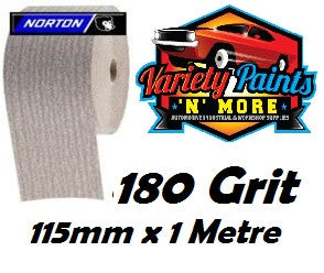 SMIRDEX1 Metre Length NoFil 115mm x 180Grit Sandpaper