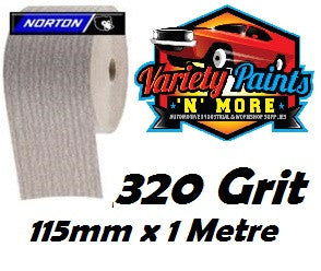 SMIRDEX 1 Metre Length NoFil 115mm x 320Grit Sandpaper