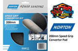 Norton Speed Grip Convertor Pad 200mm Variety Paints N More 