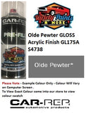 Olde Pewter GLOSS GL175A Acrylic Finish 50243 S4738 300 Grams